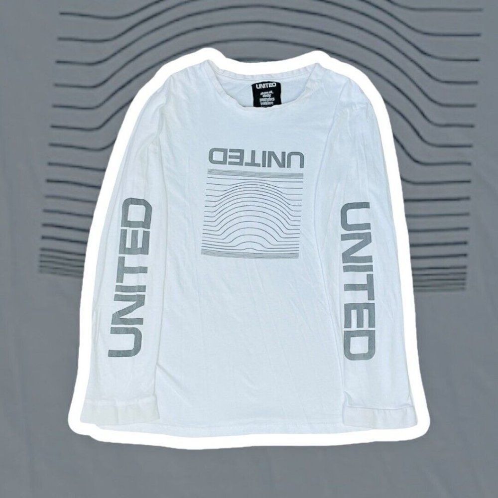 RARE Hillsong United The People Tour 2019 Long Sleeve T Shirt MED White Concert